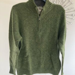LL BEAN 🏕 Women’s 1/4 Zip Sweater